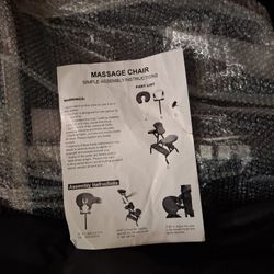 New Rolling Massage Chair-$40