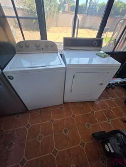 Maytag Dryer & Whirlpool Washer