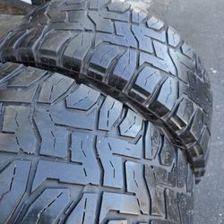 only 2 used tires Lt37x13.50r20 Toyo RT Open Country $150.00 FIRM PRICE 