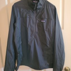 Patagonia Houdini Stash Half-Zip jacket - Men's Medium, Only 3.7 Ounces!