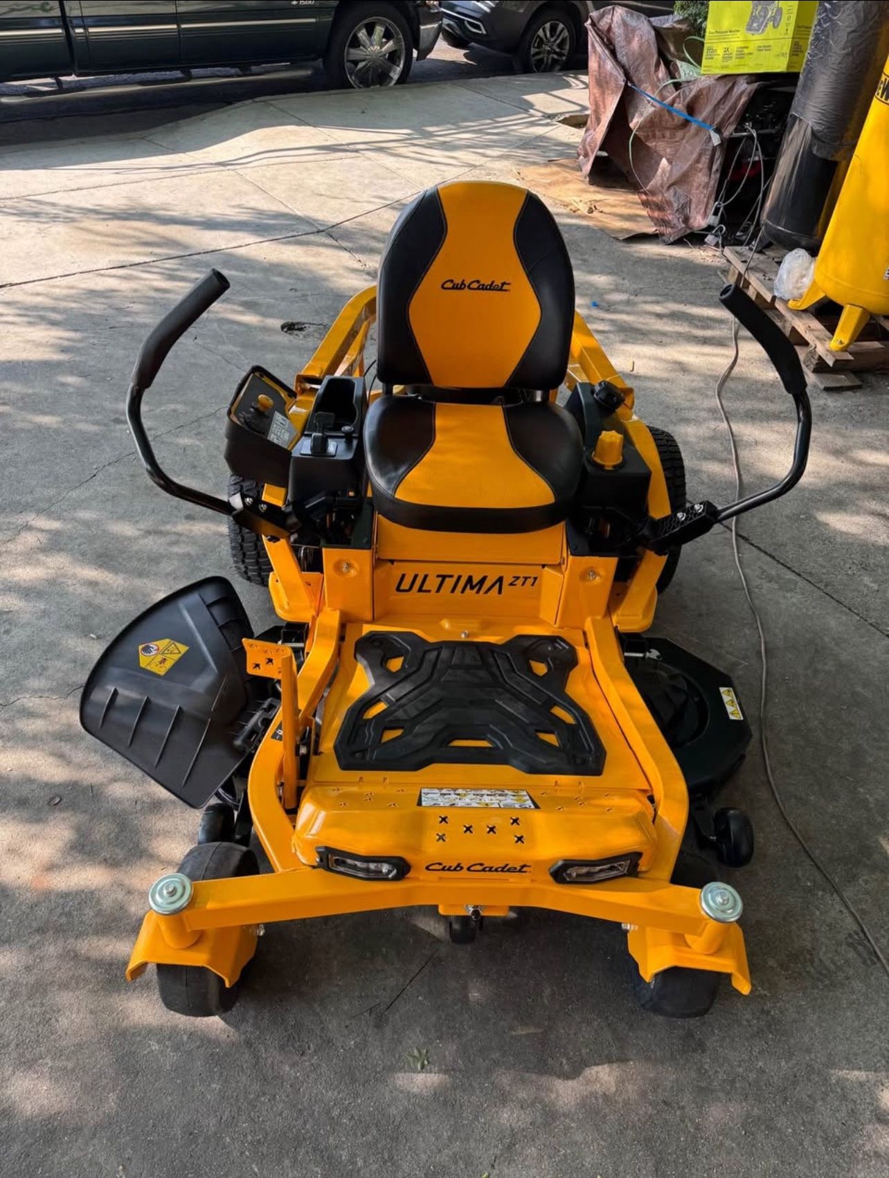 Cub Cadet Ultima ZT1 50 in. Fabricated Deck 23HP V-Twin Kawasaki FR Series Engine Dual Hydro Drive Gas Zero Turn Riding Lawn Mower