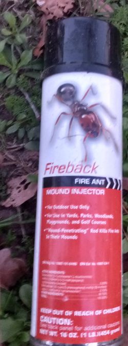 Fireback For Fireants With Mound Injector