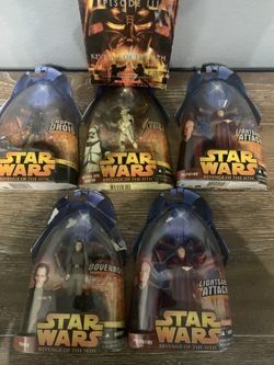 Star Wars Revenge Of The With Action Figure Lot
