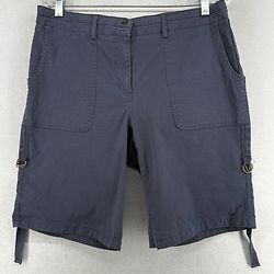 ARTISAN NY Walking Shorts Women's  Size S / Small Cargo Flat Front Stretch Cotton 