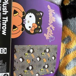 Hello Kitty Halloween Blanket