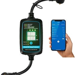 NEW Bluetooth Smart RV Surge Protector 50Amp EPO | KWH Meter, App Control, Voltage Protection, Auto-Reconnection, Built-in Buzzer, Replaceable Module 