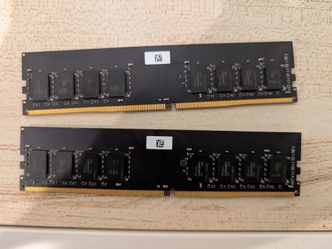 16 gb DDR4 RAM [2 x 8 GB sticks]