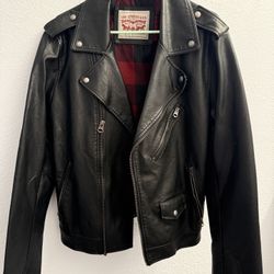 Levi’s Men’s Faux Leather Motorcycle Jacket (small)