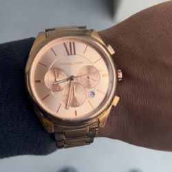 Rose Gold Michael Kors Watch