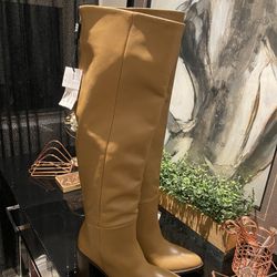Knee High Leather Boots 