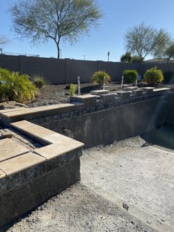 Coping travertine 12x12