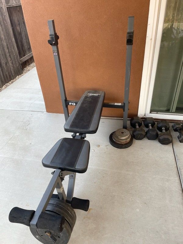 Bench And Some Weight