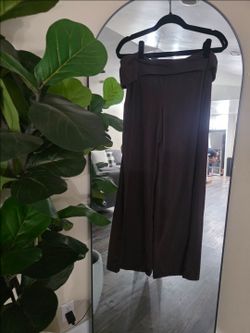 Garage Brown Wide Leg Pants L