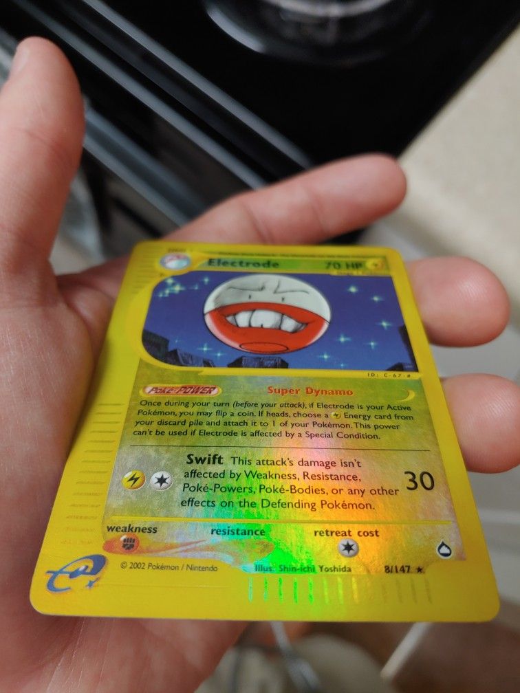 Pokemon Card Electrode Reverse Holo WOTC