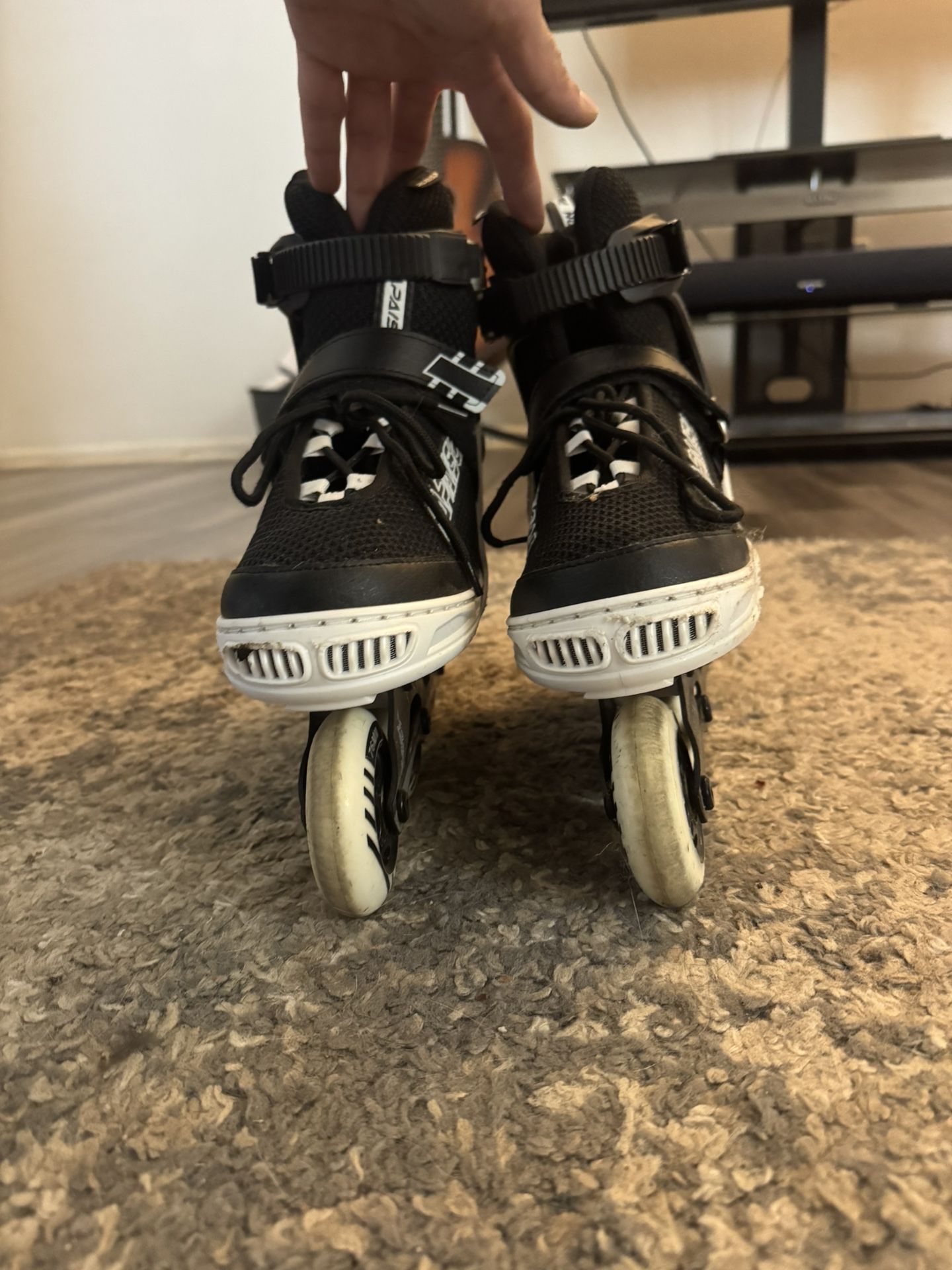 Adjustable Flashing Inline Skates