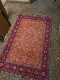 Urban Outfitters Pink Rug