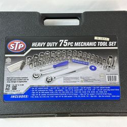 #1842 STP HEAVY DUTY 75 Pc Mechanic Tool Set