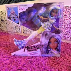 Mermaze Mermaidz Slumber Party Casea color change mermaid doll new in box