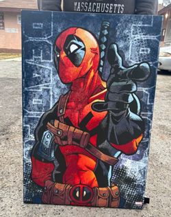 Deadpool Canvas 