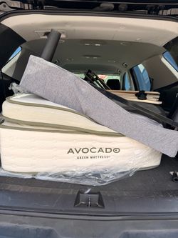 TWIN XL Avocado Green Mattress w/ Frame