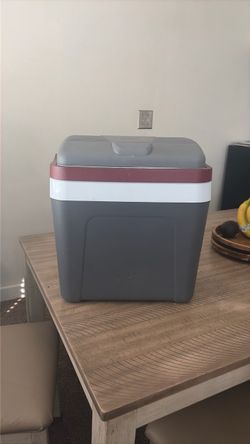 Hard-Sided Plastic vehicle plugin Cooler