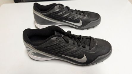 Nike Baseball Cleats Black and Silver