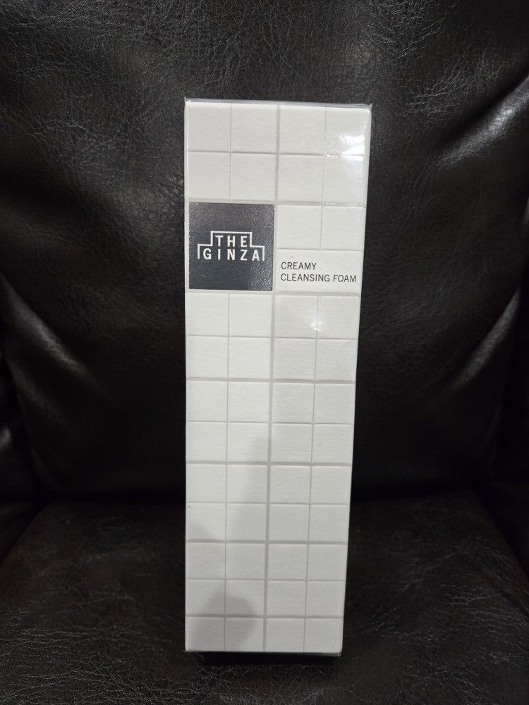 New Sealed The GINZA Creamy Cleansing Foam 130g Luxury Full Size Made In Japan