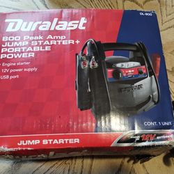 Duralast Jump Starter And Portable Power Supply 