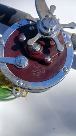 Two Penn Senator 6/0 rod and 114-H reel