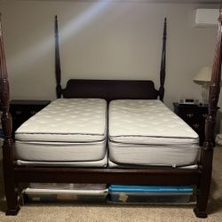 Bedroom Set With sleep number 360 Bed 