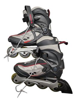 SPARK FORWARD Youth size 6 Inline Skates Gray Black Red