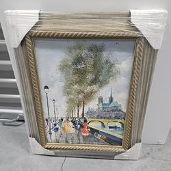 Vintage Framed Painting
