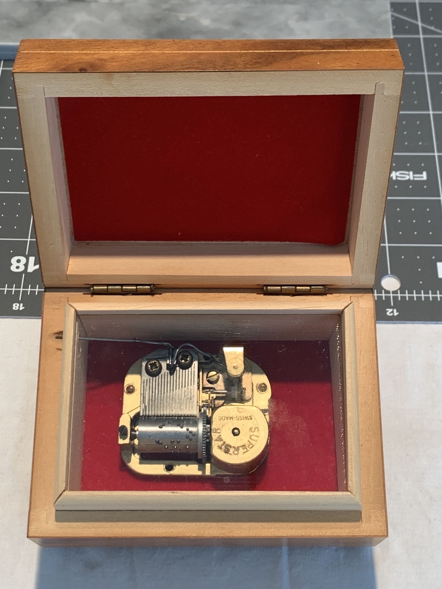 Vintage Deichert Musical Box
