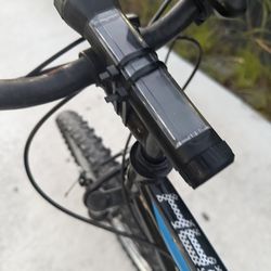 Two solar flashlights