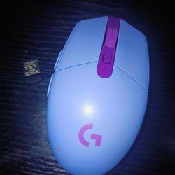 Gaming Mouse: G305 Light speed Wireless (Purple)