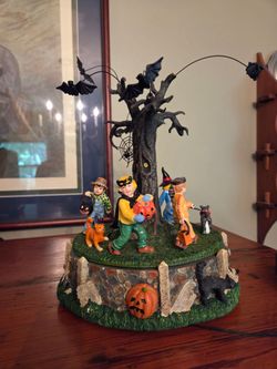 Dept. 56 Halloween Costume Parade Carousel