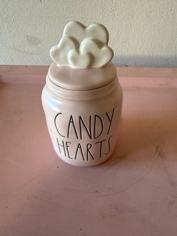 RAE DUNN CANDY HEARTS VALENTINES DAY BABY CANISTER