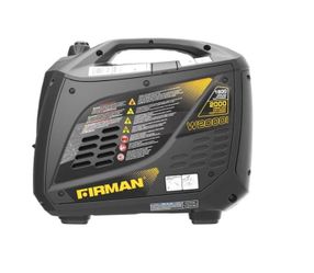FIRMAN W01682 1600/2000 W Gasoline Powered Inverter Generator