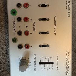 Teca Corporation preamplifier PA4A6