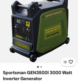 Sportsman Inverter Generator.