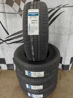265/70r17 "Brand New" Kumho Crugen HP27 All Season Tires