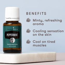 (10) Peppermint 15 Ml Young Living Essential Oil