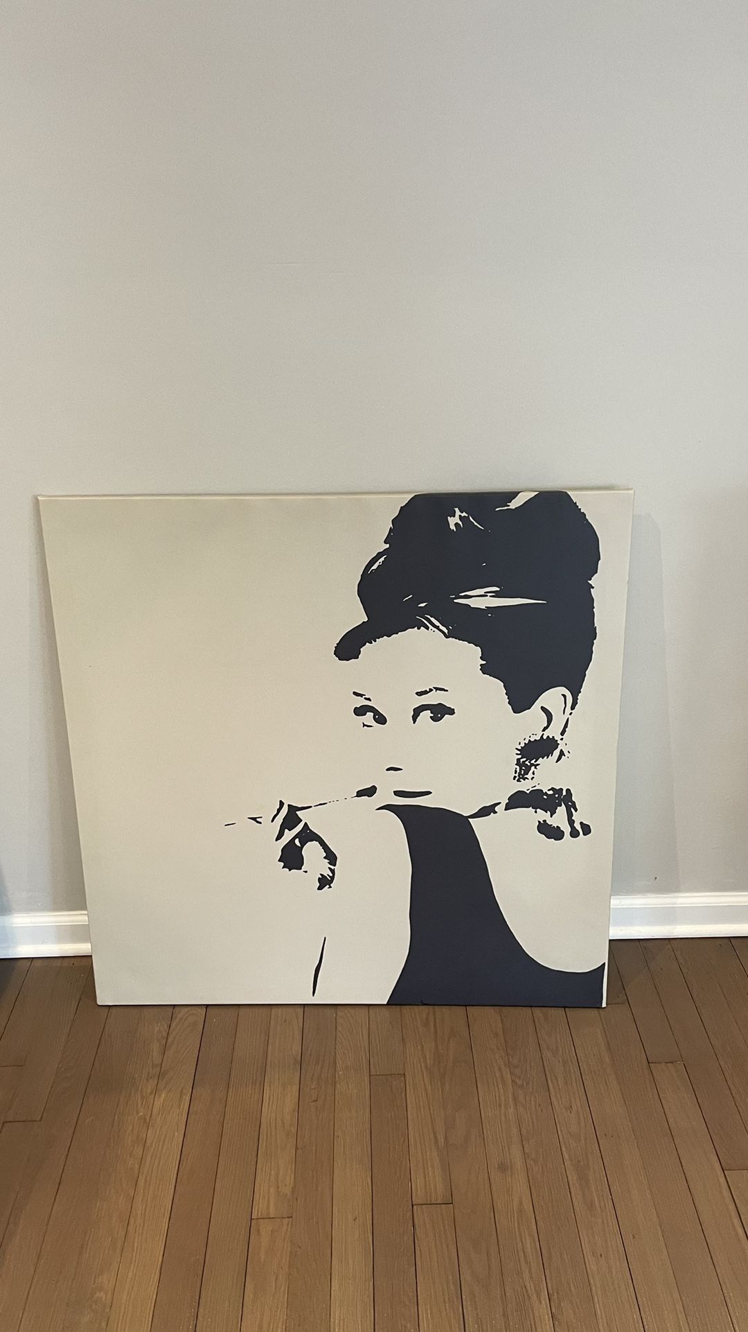 Audrey Hepburn Canvas Picture (Ikea)
