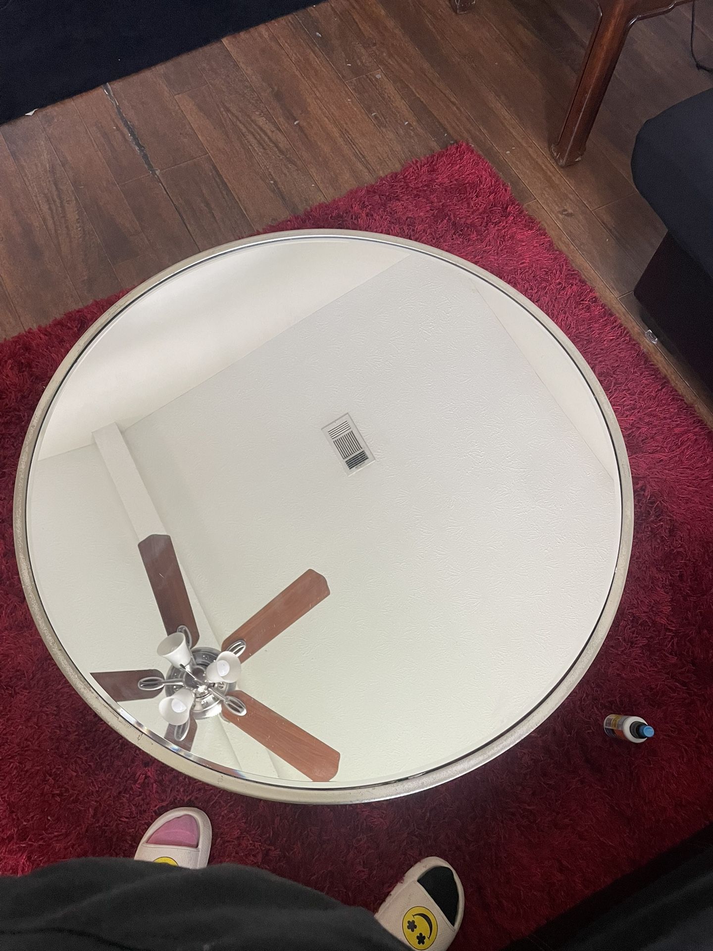 gold glass coffee table