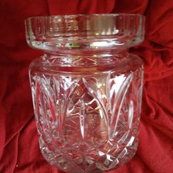 BARSKI BRAND Lead Crystal Decanter type jar/dish