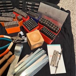 Full Set Of Metal Stamping Jewelry Supplies 