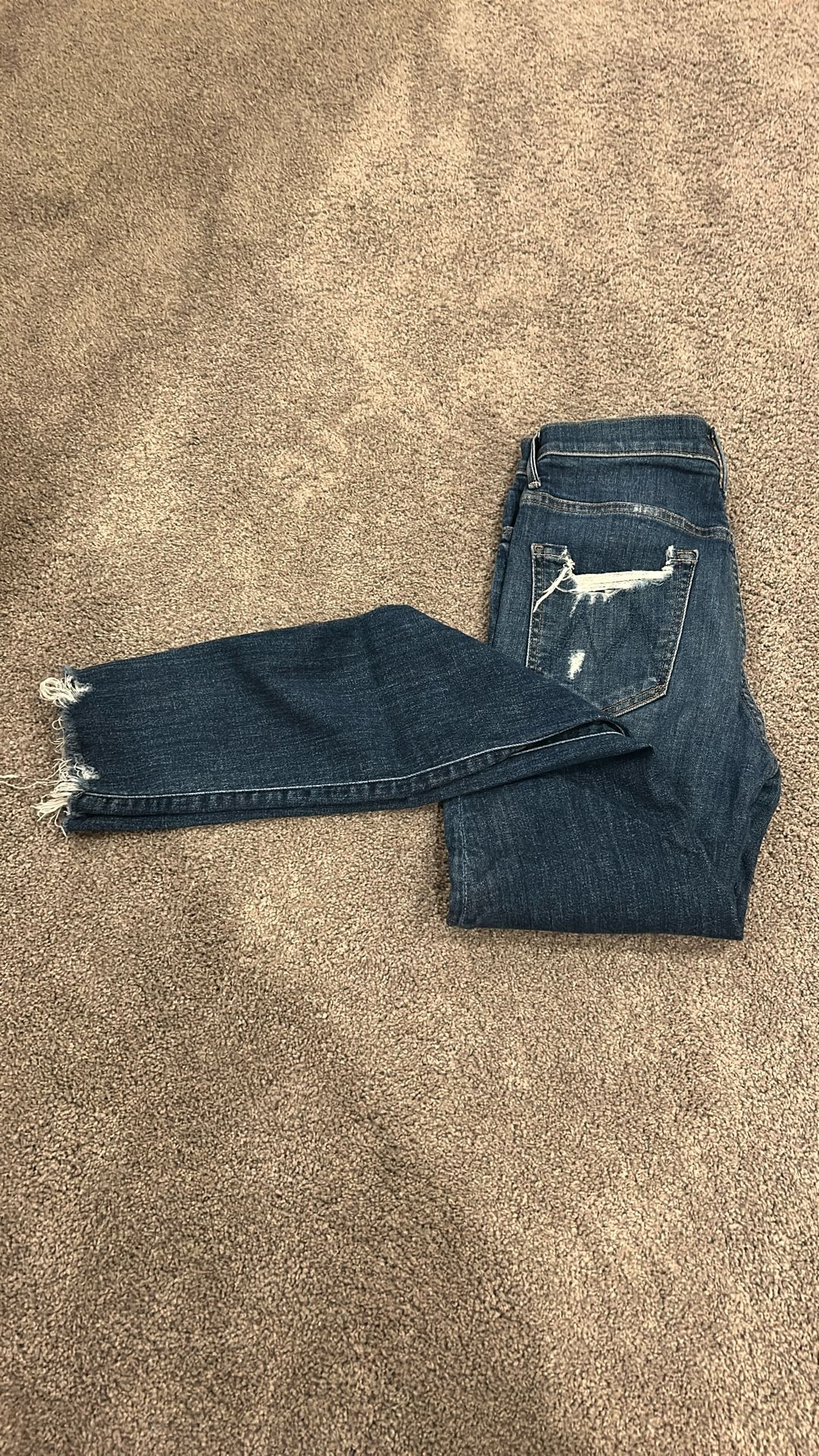 Mother Jeans Size 26- The Stunner Chew