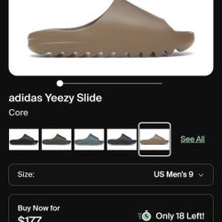 adidas Yeezy Slide Core
Used
Size 9