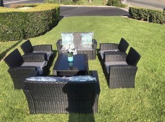 Brand New Patio Outdoor Furniture Set 8 Pieces 