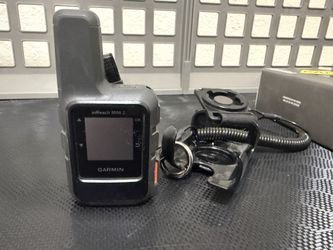 Garmin inReach Mini 2 GPS Satellite Communicator + Backpack Strap Mount